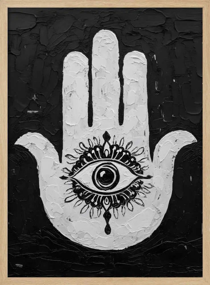 Hamsa Hand Reactive Evil Eye HUGO