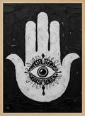 Hamsa Hand Reactive Evil Eye