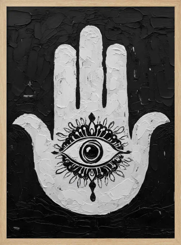 Hamsa Hand Reactive Evil Eye HUGO