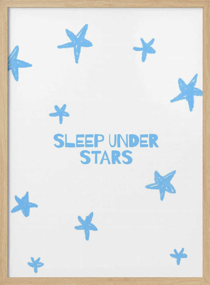 Sleep under stars