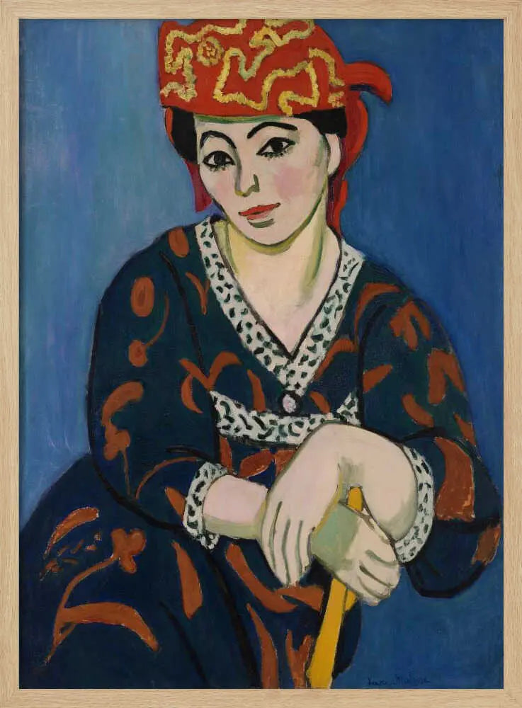 Henri Matisse's Red Madras Headdress (le Madras Rouge) (1907) Henri Matisse