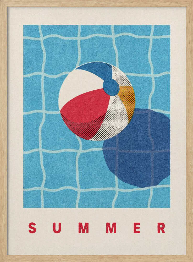 Floating Beach Ball Summer