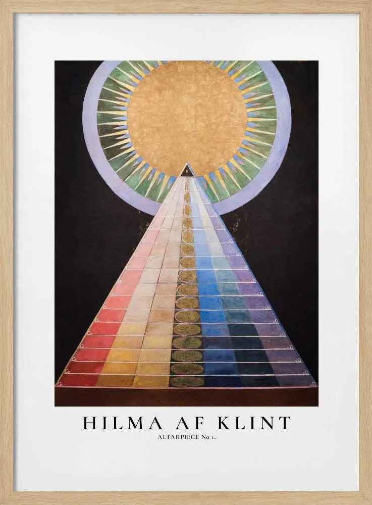 Altarpiece No1 Poster Hilma Af Klint