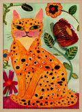 Whimsical Spotted Cat