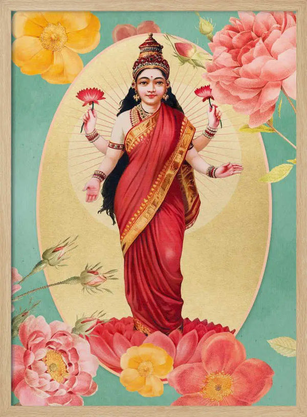 Divine Lakshmi Bloom Marja van den Hurk