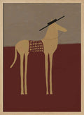 Desert Horse with Sombrero