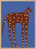 Spotted Long Legged Horse