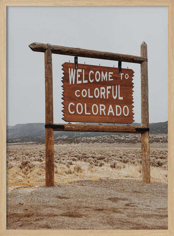 Colorful Colorado Welcome Del Mundo Imagery