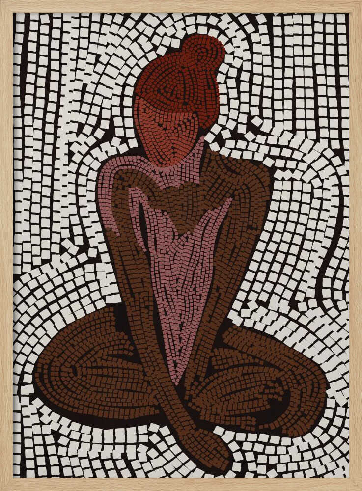 Mindful Mosaic Figure Treechild