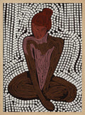Mindful Mosaic Figure