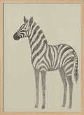 Serene Striped Zebra