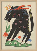 Mythical Horse with Flower