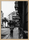 Man By City Hotel