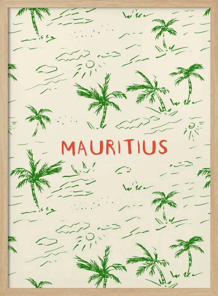 Mauritius Tropical Palms Treechild