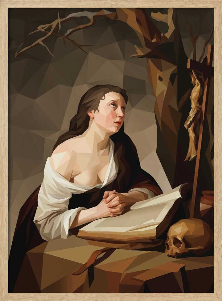 Woman in Contemplation Low Profile
