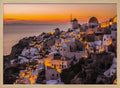 Oia Santorini Sunset Glow