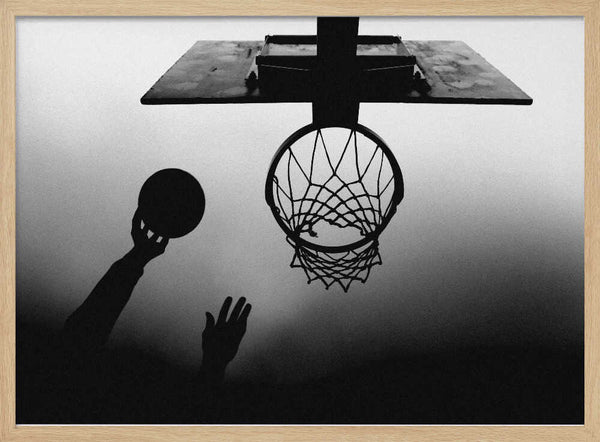 Basketball Silhouette Shot