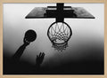 Basketball Silhouette Shot