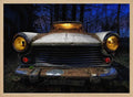 Eerie Car Blue Night