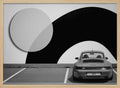 Classic Car Graphic Contrast