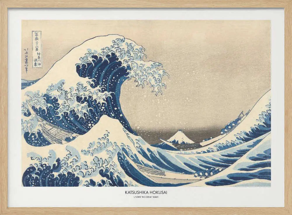 Under The Great Wave Katsushika Hokusai