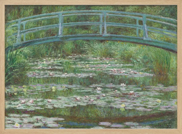 Japanese Footbridge 1899 Claude Monet
