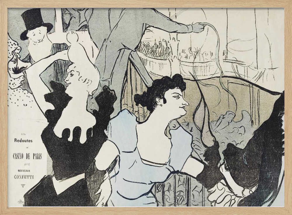 Les Reodutes Du Casino De Paris(1892) Toulouse Lautrec