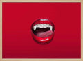 Red Vampire Lips Braces