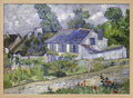 Vincent Van Gogh's Houses At Auvers (1890) Famous