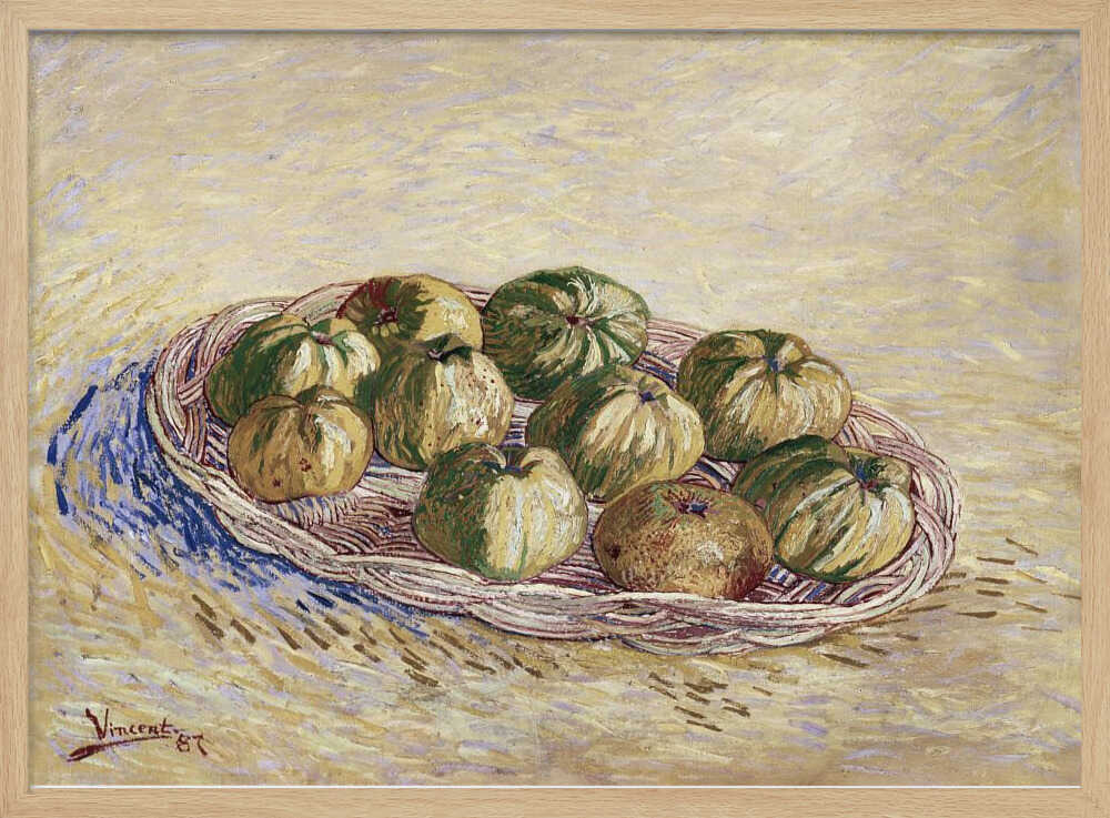 Still Life, Basket of Apples (1887)