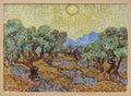 Vincent Van Gogh's Olive Trees (1889)