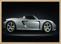 Elegant Silver Supercar