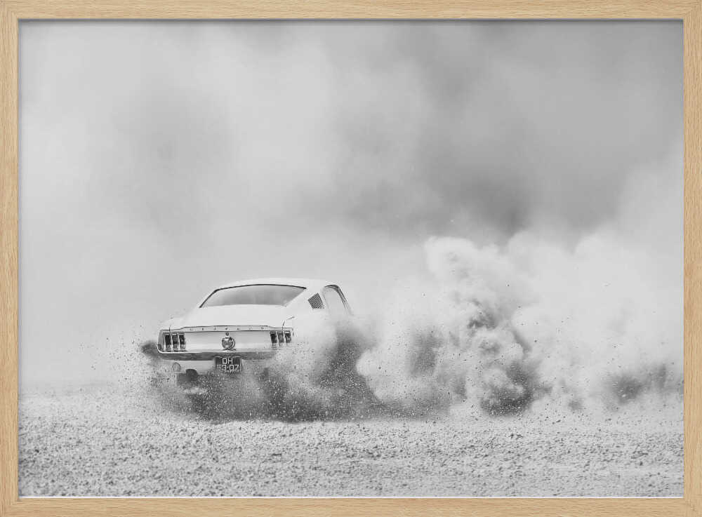 Drift Art Print UK — Vintage Dark Wall Art — Living Room — Wall It All Prints