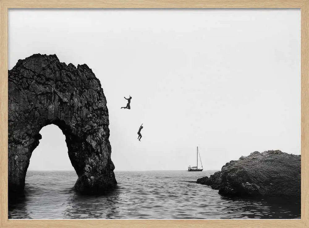 Dip Art Print UK — Dark Moody Dark Wall Art — Living Room — Wall It All Prints