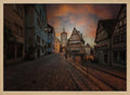 Old Town Evening Glow