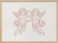 Delicate Pink Cherubs