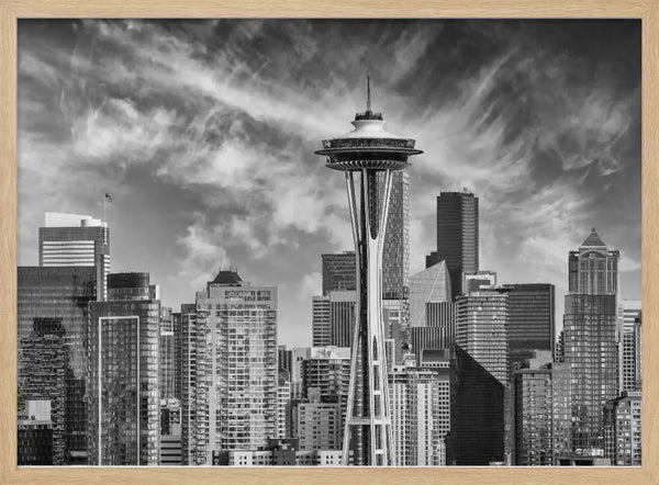 Seattle Space Needle Skyline Melanie Viola