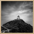 White Church on Cliff