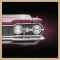 Classic Purple Car Front