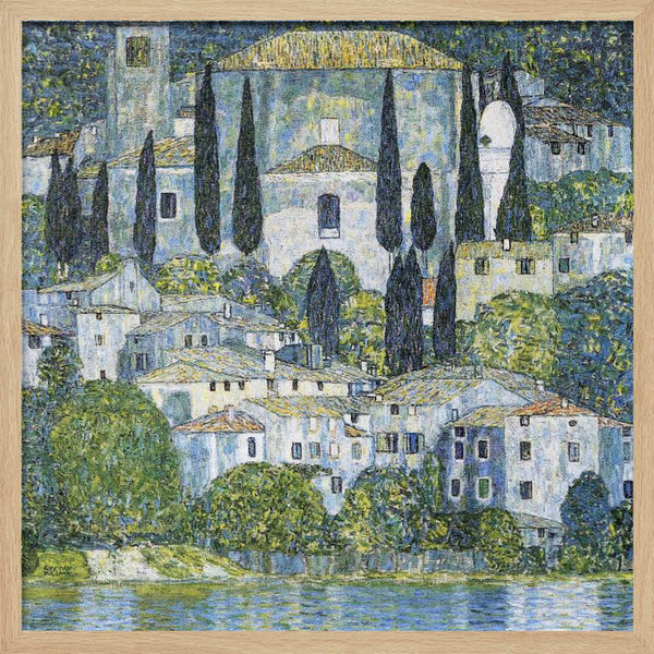 Kirche In Cassone (1913) Gustav Klimt