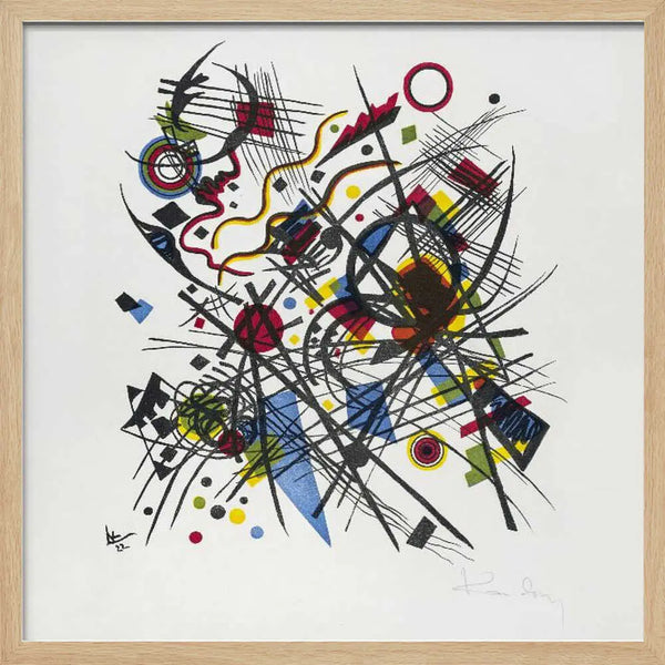 Lithographie Fur Die Vierte Bauhausmappe (1922) Wassily Kandinsky