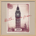 London Big Ben Stamp