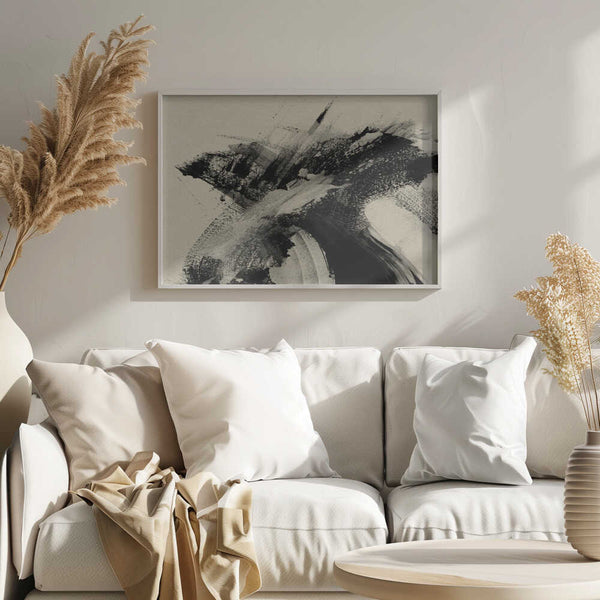 Bold Abstract Strokes Art Print UK — Abstract Vibrant Wall Art — Office — Wall It All Prints