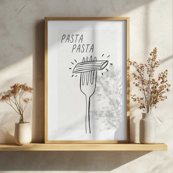 Untitled Art Print UK — Abstract Dark Wall Art — Kitchen — Wall It All Prints