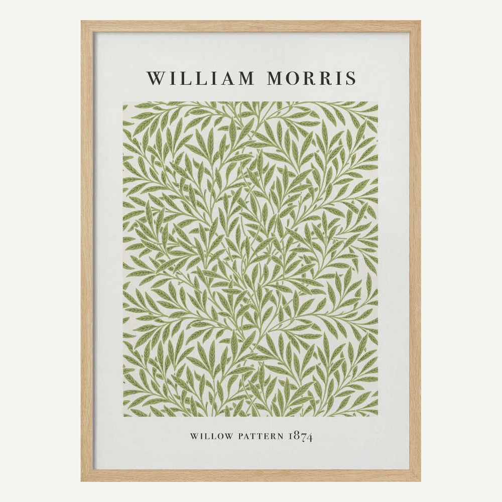Willow Pattern Art Print UK — Botanical Fresh Wall Art — Living Room — Wall It All Prints
