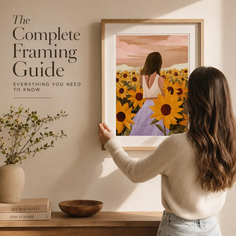 The Complete Framing Guide WALL IT ALL PRINTS