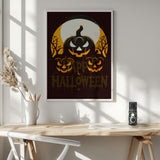 Spooky Halloween Night Halloween Wall Art Print – Spooky Halloween Poster