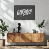 Spooky Halloween Bats Halloween Wall Art Print – Gothic Vintage Halloween Poster
