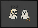 Halloween Ghosts Boo Halloween Wall Art Print – Cute Kawaii Halloween Poster