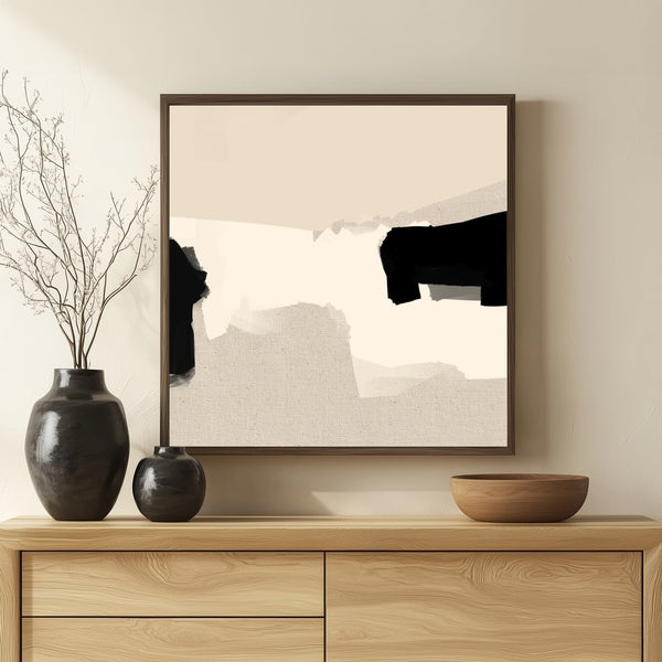 Neutral Tones Abstract Forms